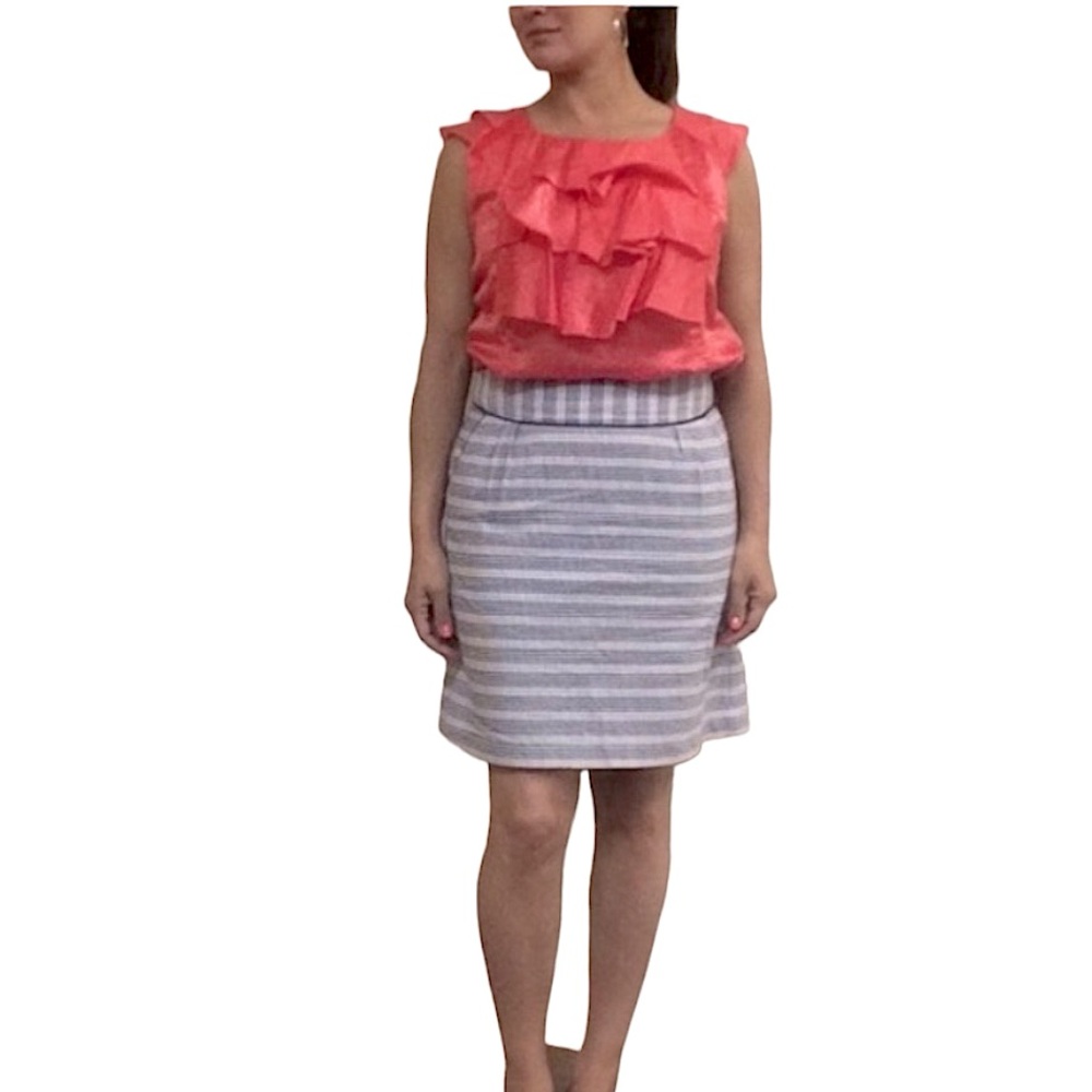 Anthropologie Edme & Esyllte Gingham Skirt